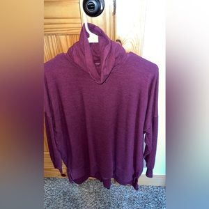 PINK crew turtle neck